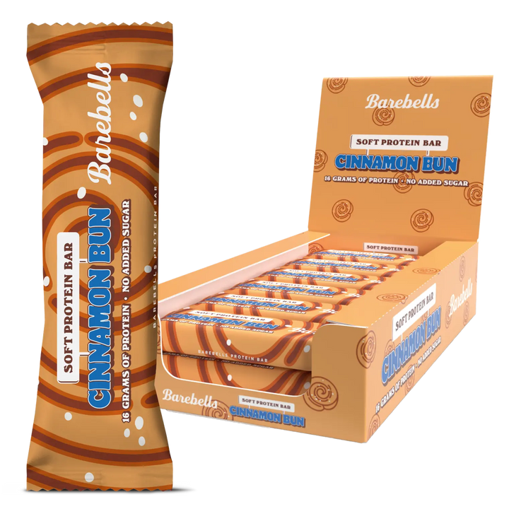 Barebells Soft Protein Bar - Cinnamon Bun (12x 55g)