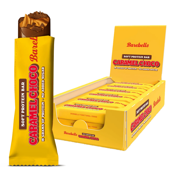 Barebells Soft Protein Bar - Caramel Choco (12x 55g)