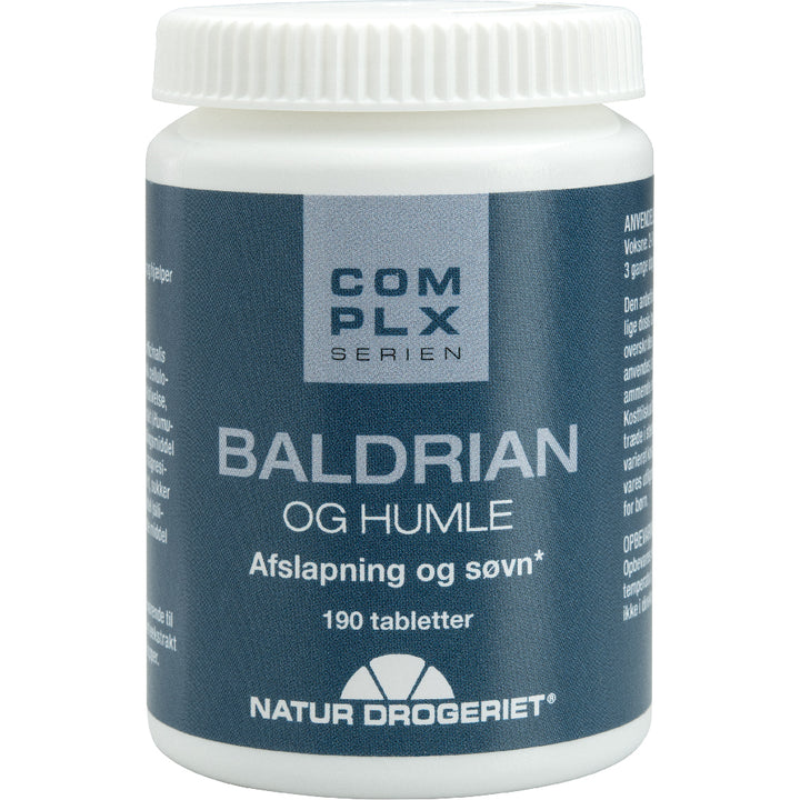 Natur Drogeriet Baldrian/Humle (190 stk)