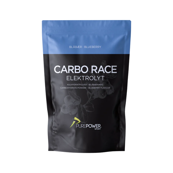 PurePower Carbo Race Elektrolyt - Blueberry (1 kg)