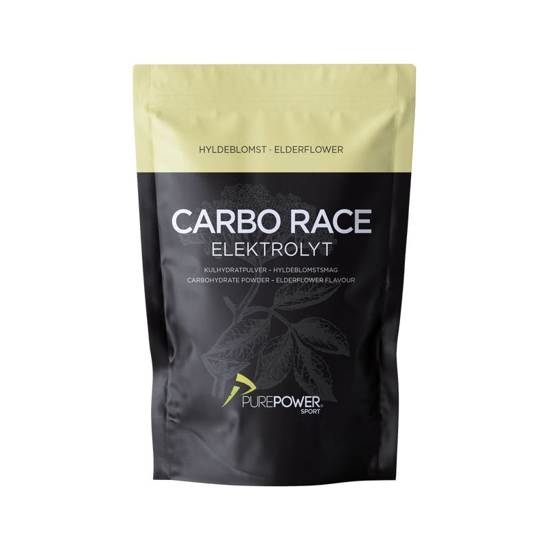 PurePower Carbo Race Elektrolyt - Elderflower (1 kg)