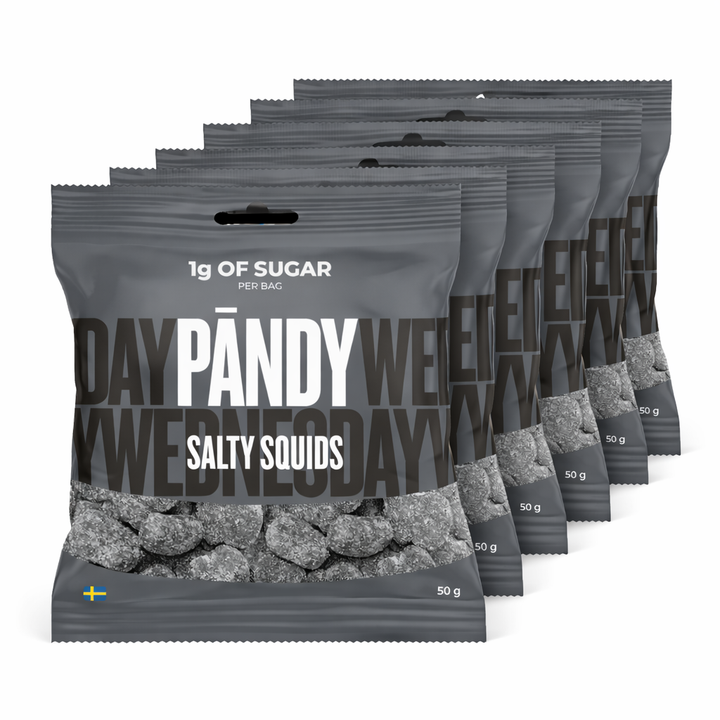 PANDY CANDY - Salty Squids (6x50g)