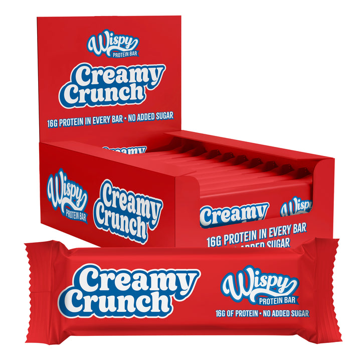 Wispy Protein Bar - Creamy Crunch (10x55g)