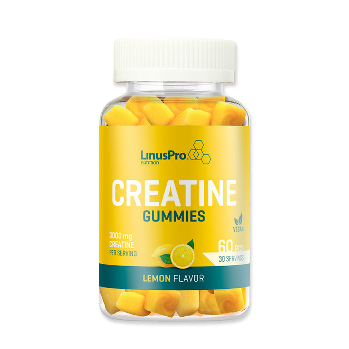 LinusPro Creatine Gummies Lemon