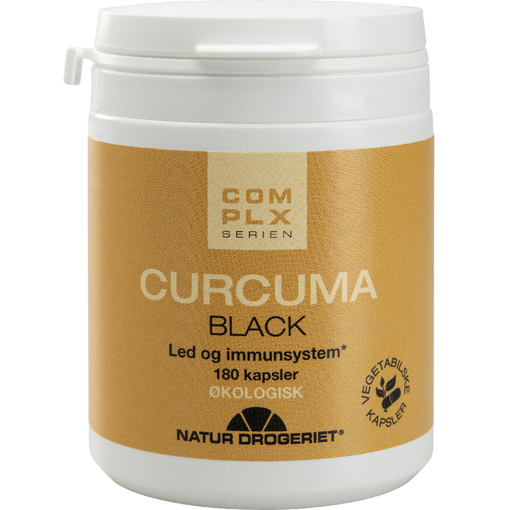 Natur Drogeriet Curcuma Black Øko (180 stk)
