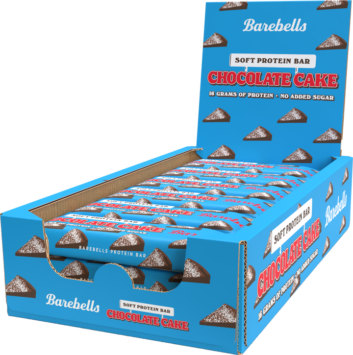 Barebells Soft Protein Bar - Chocolate Cake (12x55g)