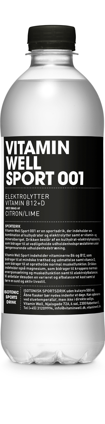 Vitamin Well Sport 001 (500ml)