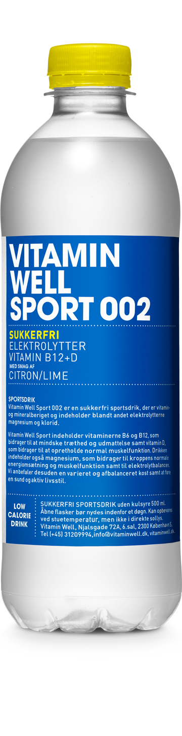 Vitamin Well Sport 002 (500ml)