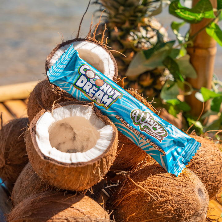 Wispy Protein Bar - Coconut Dream (55g) - OBS! BEDST FØR 23/4-26