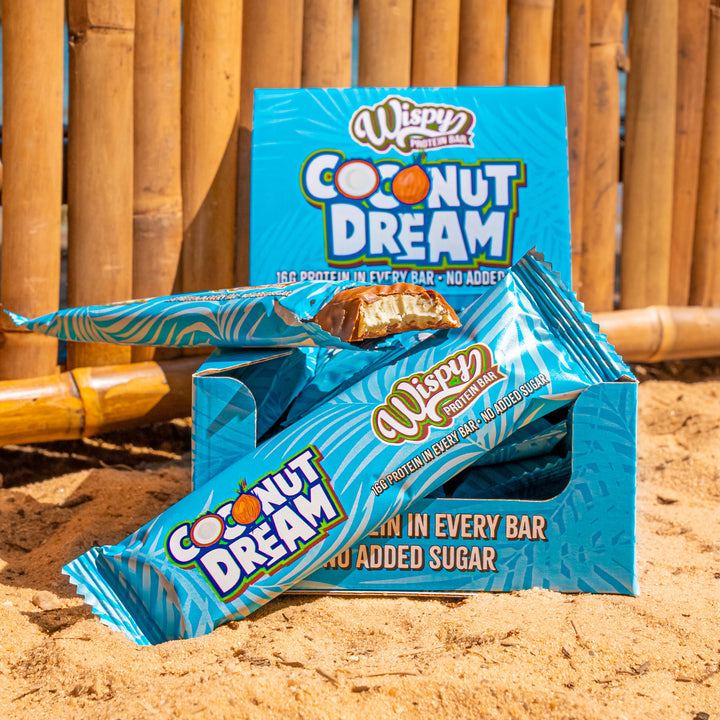 Wispy Protein Bar - Coconut Dream (55g) - OBS! BEDST FØR 23/4-26