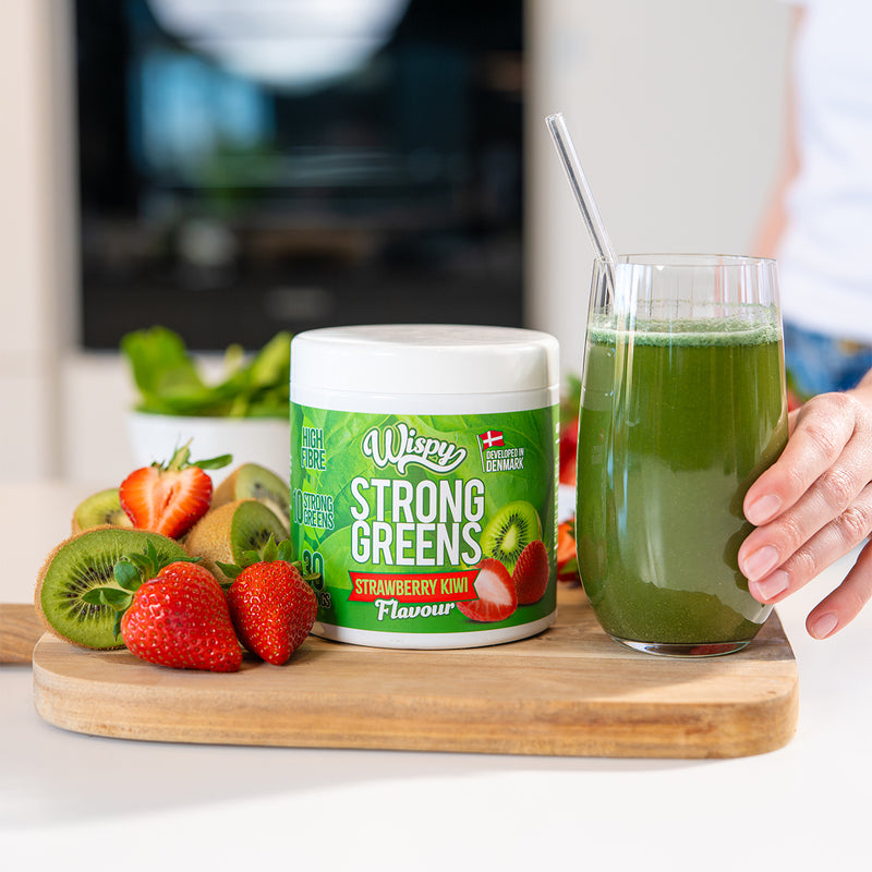 Wispy Strong Greens - Strawberry Kiwi (300g)