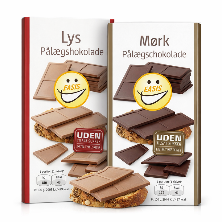 EASIS Pålægschokolade 144g