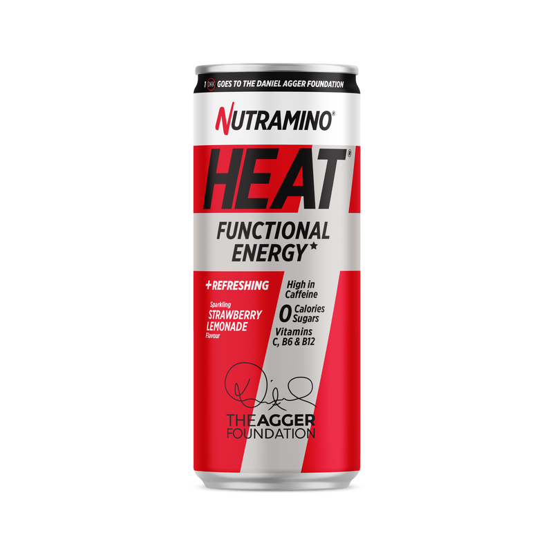 Nutramino HEAT (330ml) - Strawberry Lemonade Daniel Agger Edition
