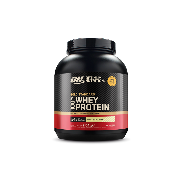Optimum Nutrition Gold Standard 100% Whey - Vanilla Ice Cream 2 kg dåse