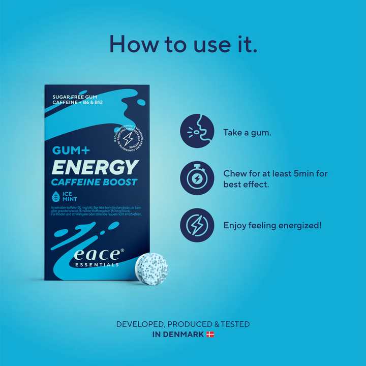 Eace Gum+ Energy - Ice Mint
