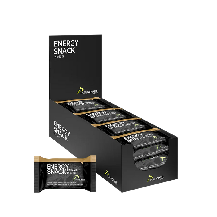 PurePower Energy Snack - Karamel & Peanut (12x 60g)