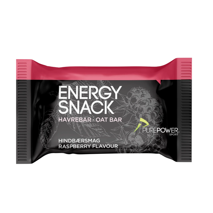 PurePower Energy Snack - Hindbær (60g)