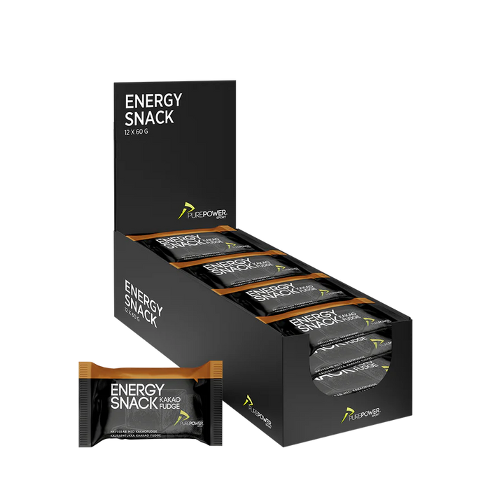 PurePower Energy Snack - Kakao Fudge (12x 60g)