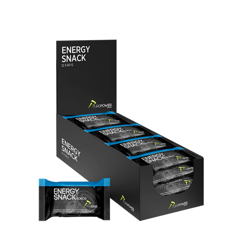 PurePower Energy Snack - Kokos (12x 60g)