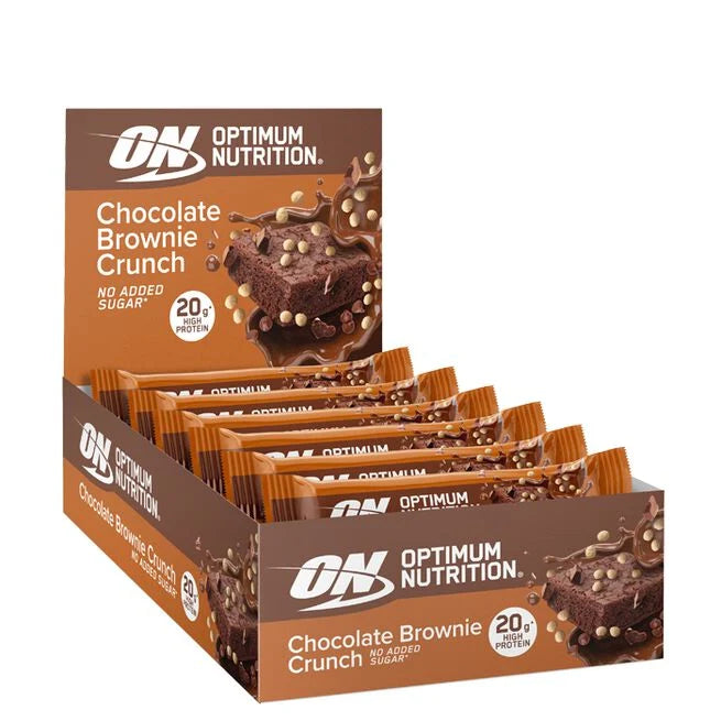 Optimum Nutrition Protein Bar - Chocolate Brownie Crunch (10x 65g)