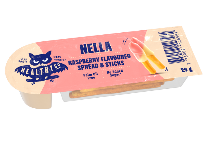 HealthyCo Nella Sticks - White Choco & Raspberry (29g)
