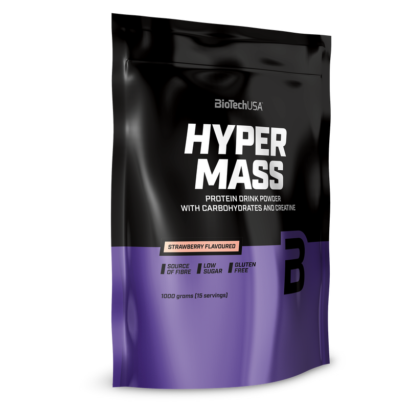 BioTechUSA Hyper Mass (1kg) - Strawberry