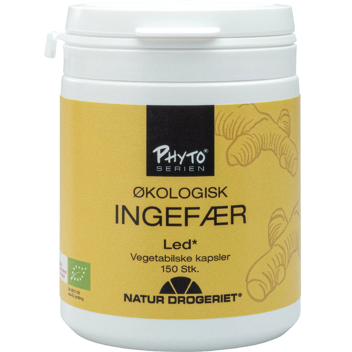 Natur Drogeriet Ingefær Øko (150 stk)