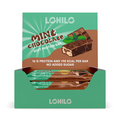 Lohilo Protein Bar - Mint Chocolate Chip (12x 55g)