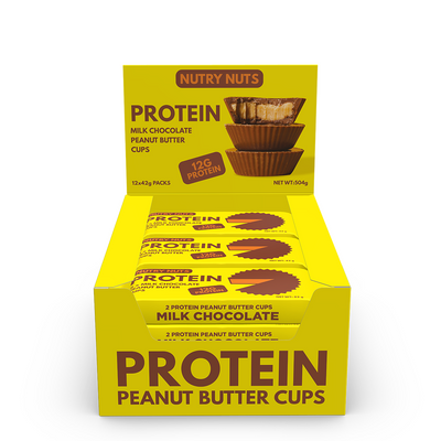 Nutry Nuts Peanut Butter Cups - Milk Chocolate (12x 42g)