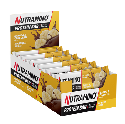Nutramino Protein Bar - Banana & Chocolate (10x50g)