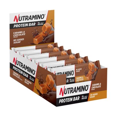 Nutramino Protein Bar - Caramel & Chocolate (10x50g)
