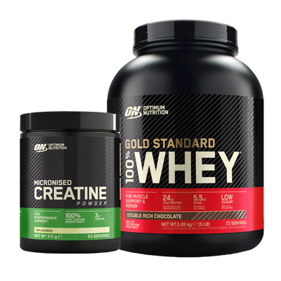 Optimum Nutrition Essentials (2270g Whey + 317g Creatine)