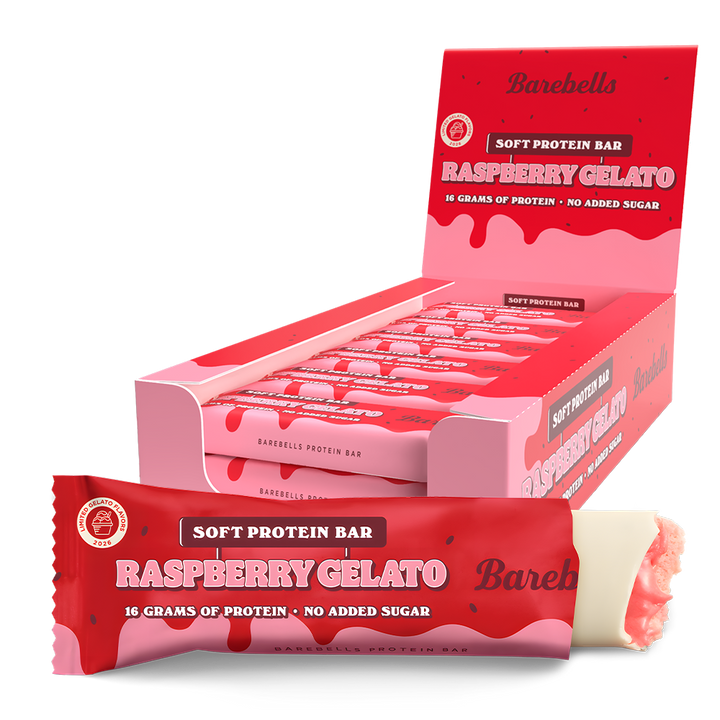 Barebells Soft Protein Bar - Raspberry Gelato (12x55g)