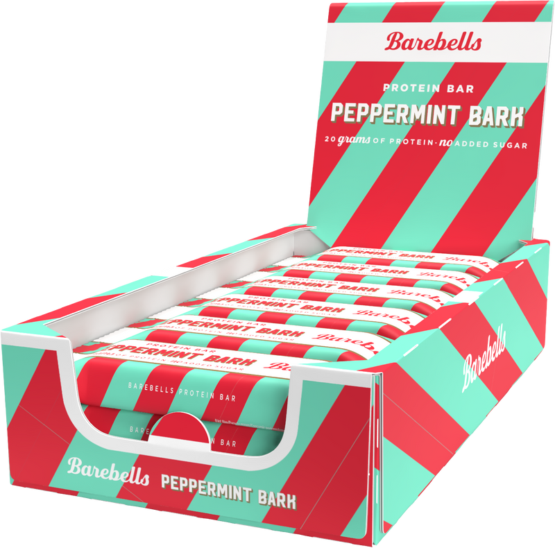Barebells Protein Bar - Peppermint Bark (12x 55g)