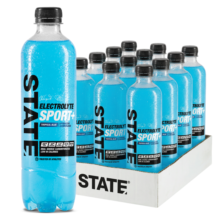 STATE Electrolyte Sport+ - Tropical Blue (12x 500ml)