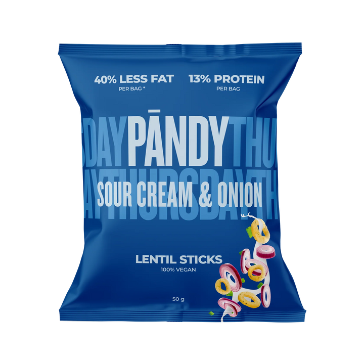 PANDY Chips - Sour Cream & Onion (50g)