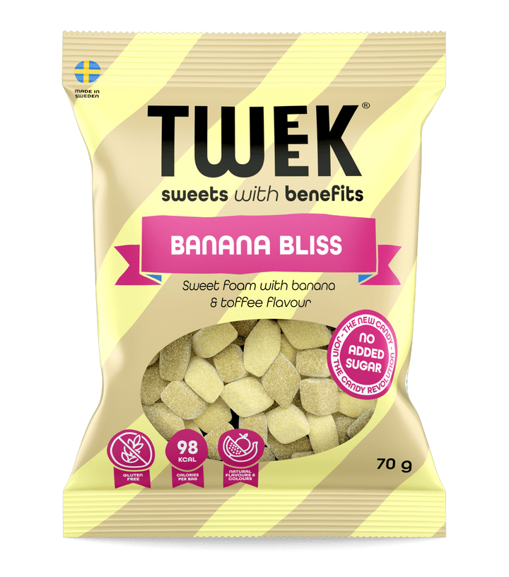 TWEEK Candy - Banana Bliss (4x70g)