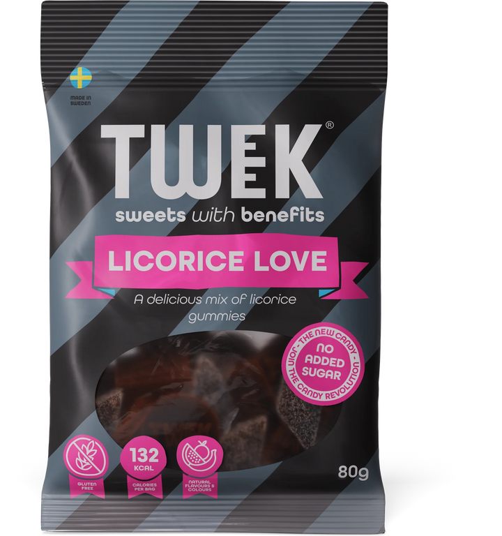 TWEEK Candy - Licorice Love (80g)