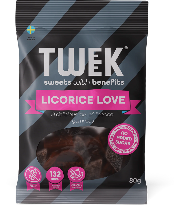 TWEEK Candy - Licorice Love (80g)