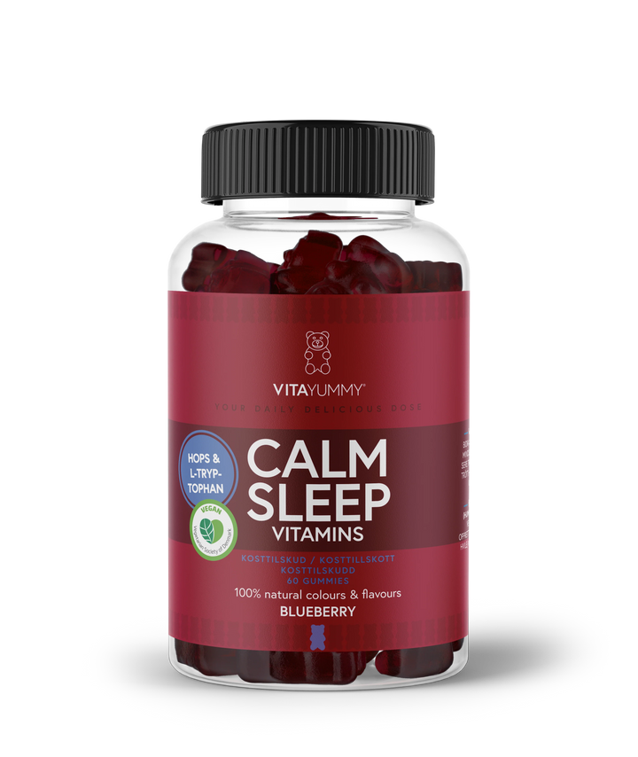 VitaYummy Calm Sleep - Blueberry (60 stk)