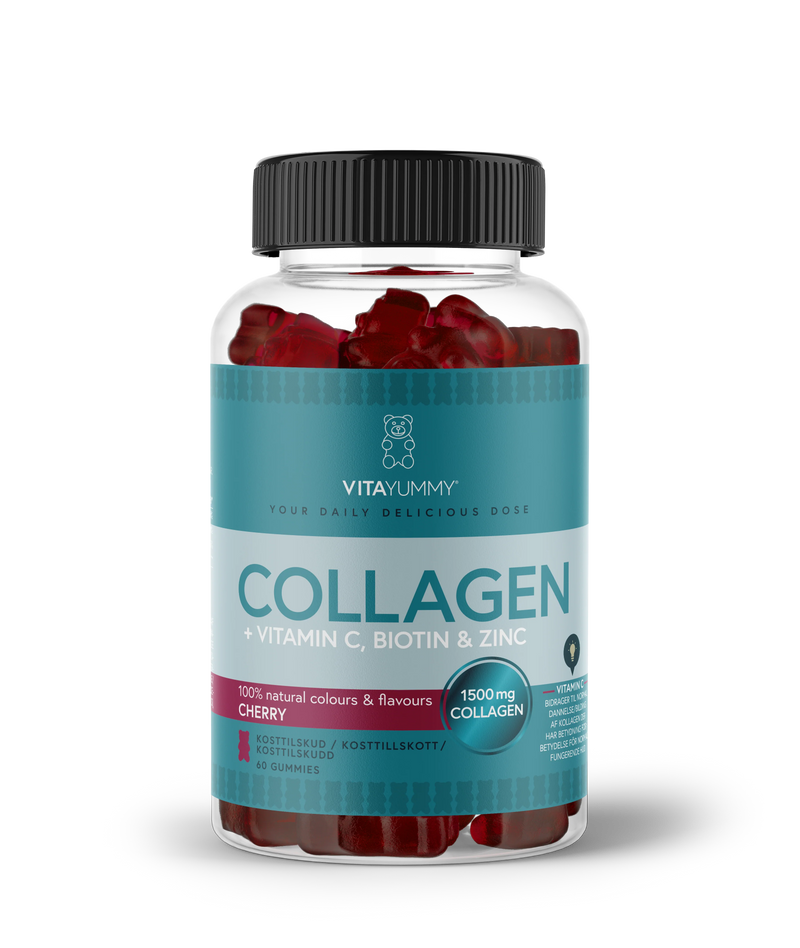 VitaYummy Collagen - Cherry (60 stk)