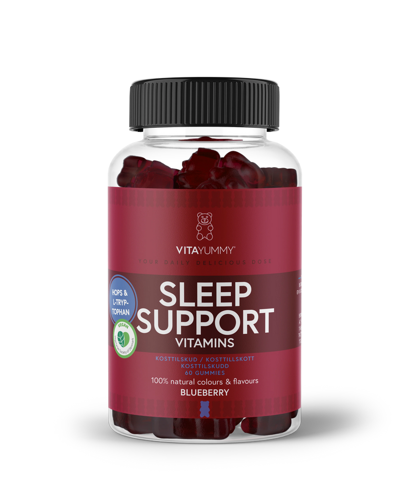 VitaYummy Sleep Support - Blueberry (60 stk)