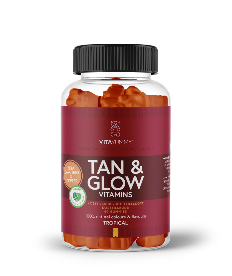VitaYummy Tan & Glow - Tropical (60 stk)
