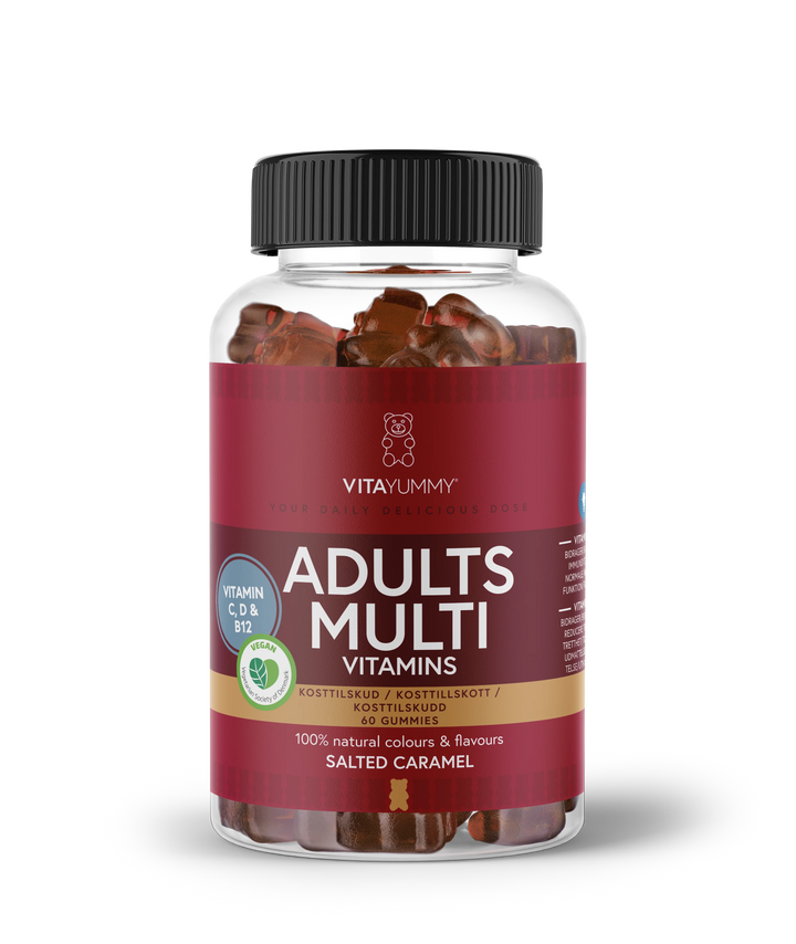 VitaYummy Adults Multivitamin - Salted Caramel (60 stk)