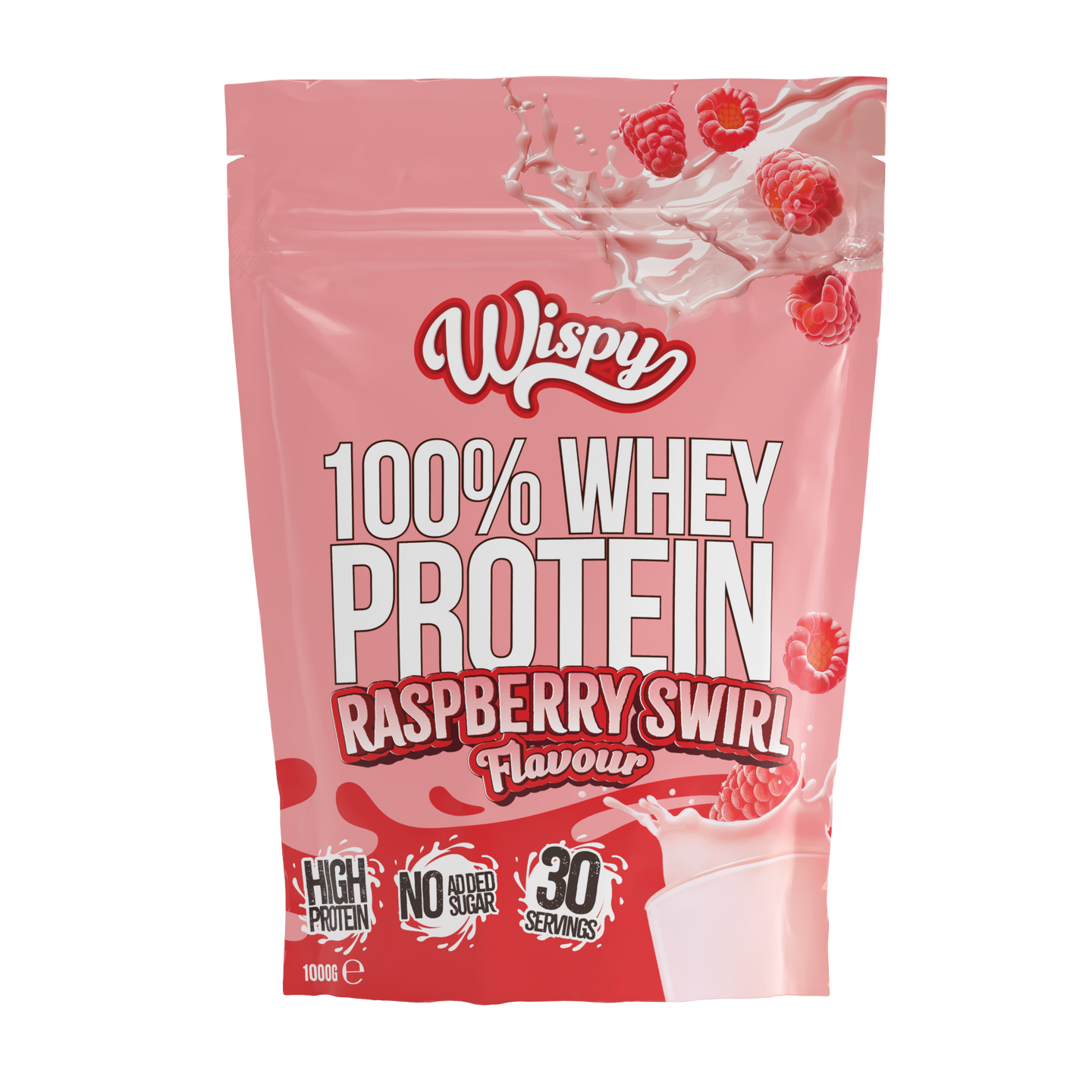 Wispy Whey 100 – Raspberry Swirl