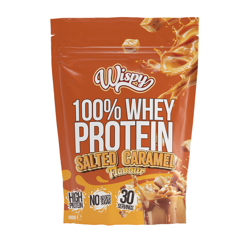 Wispy Whey 100 (1 kg) - Salted Caramel