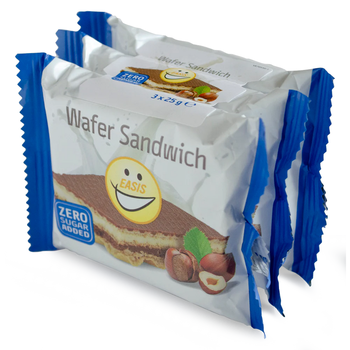EASIS Wafer Sandwich - Hazelnut (3x25g)