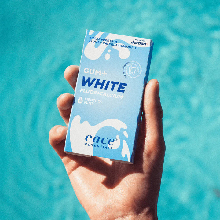 Eace Gum+ White i brug