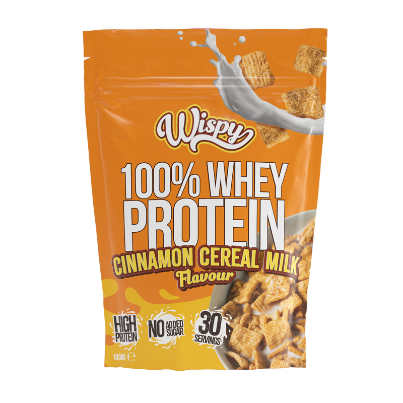 Wispy Whey 100 (1 kg) - Cinnamon Cereal Milk