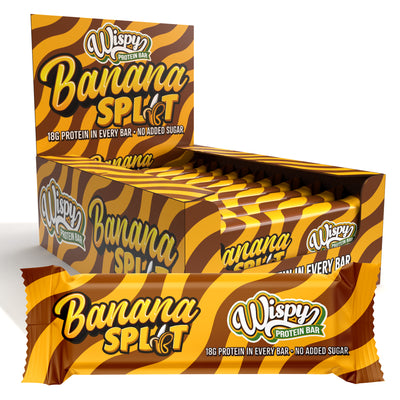 Wispy Protein Bar - Banana Split (10x 55g)